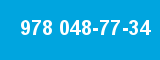 978 048-77-34 978 048-77-34